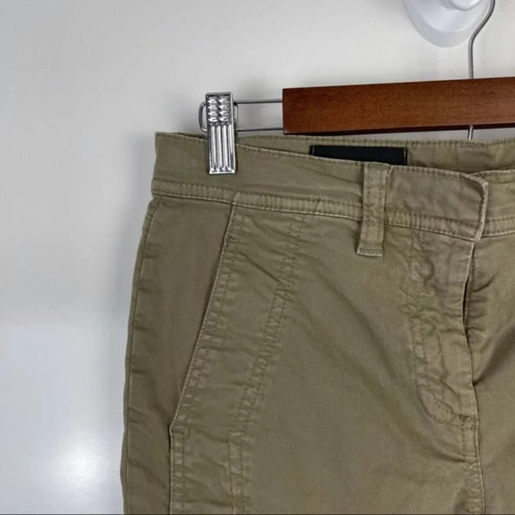 J.Crew Green Seamed Motorcycle Ankle Jeans Sz 27 - Picture 3 of 11